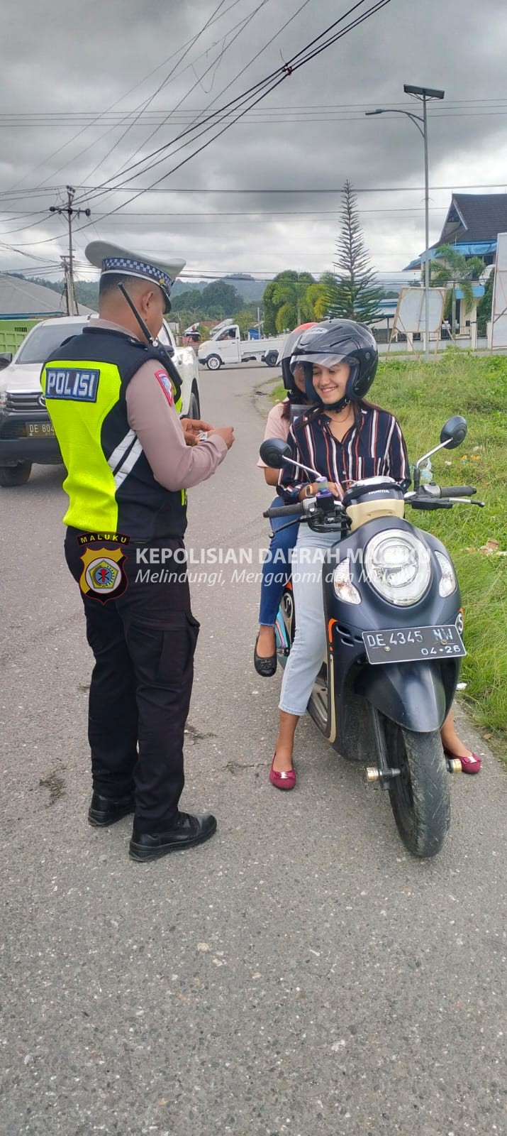 Polres SBB Tindak Para Pelanggar Lalu Lintas