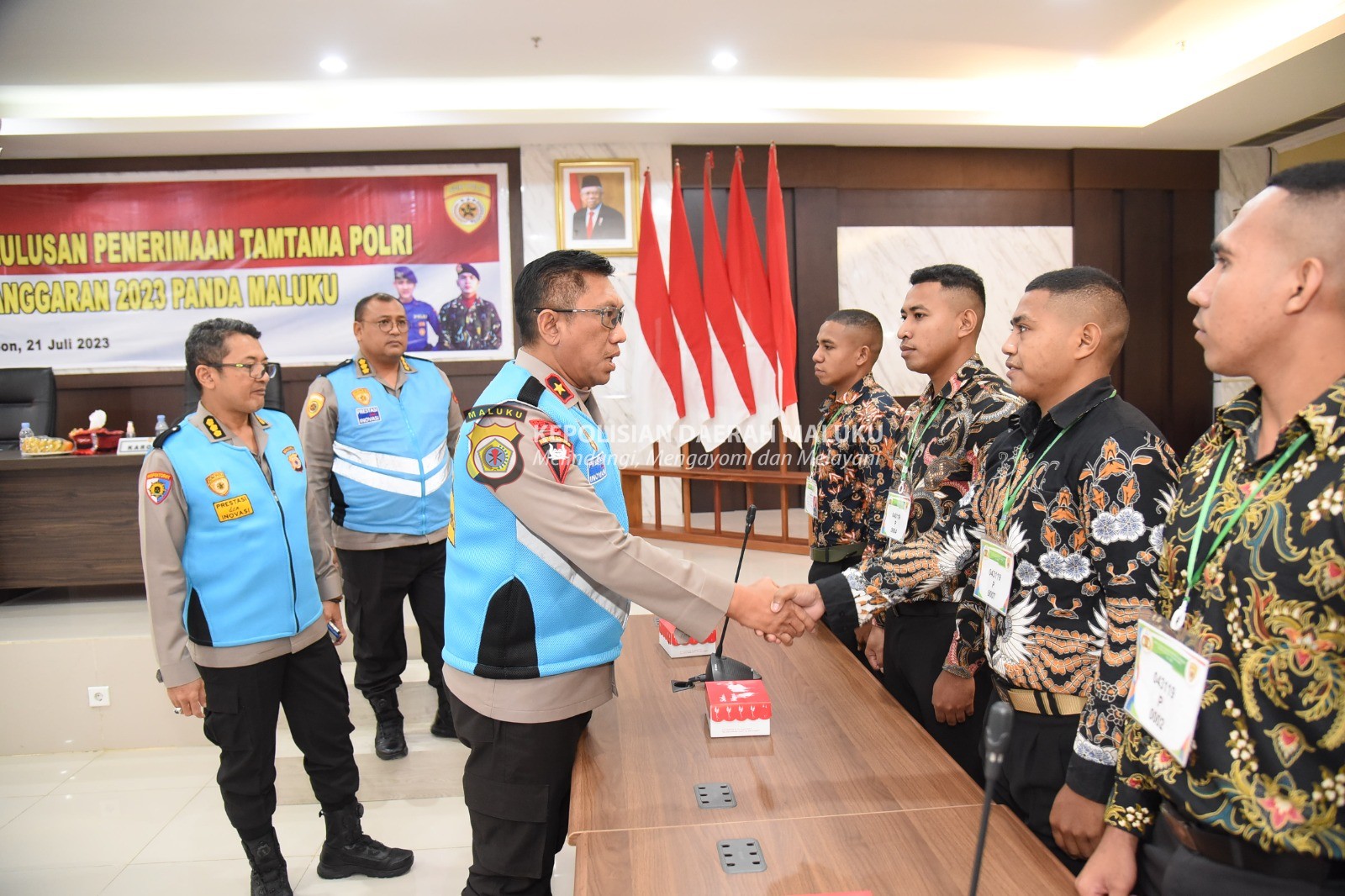 35 Casis Tamtama Polri Panda Polda Maluku Dinyatakan Lulus