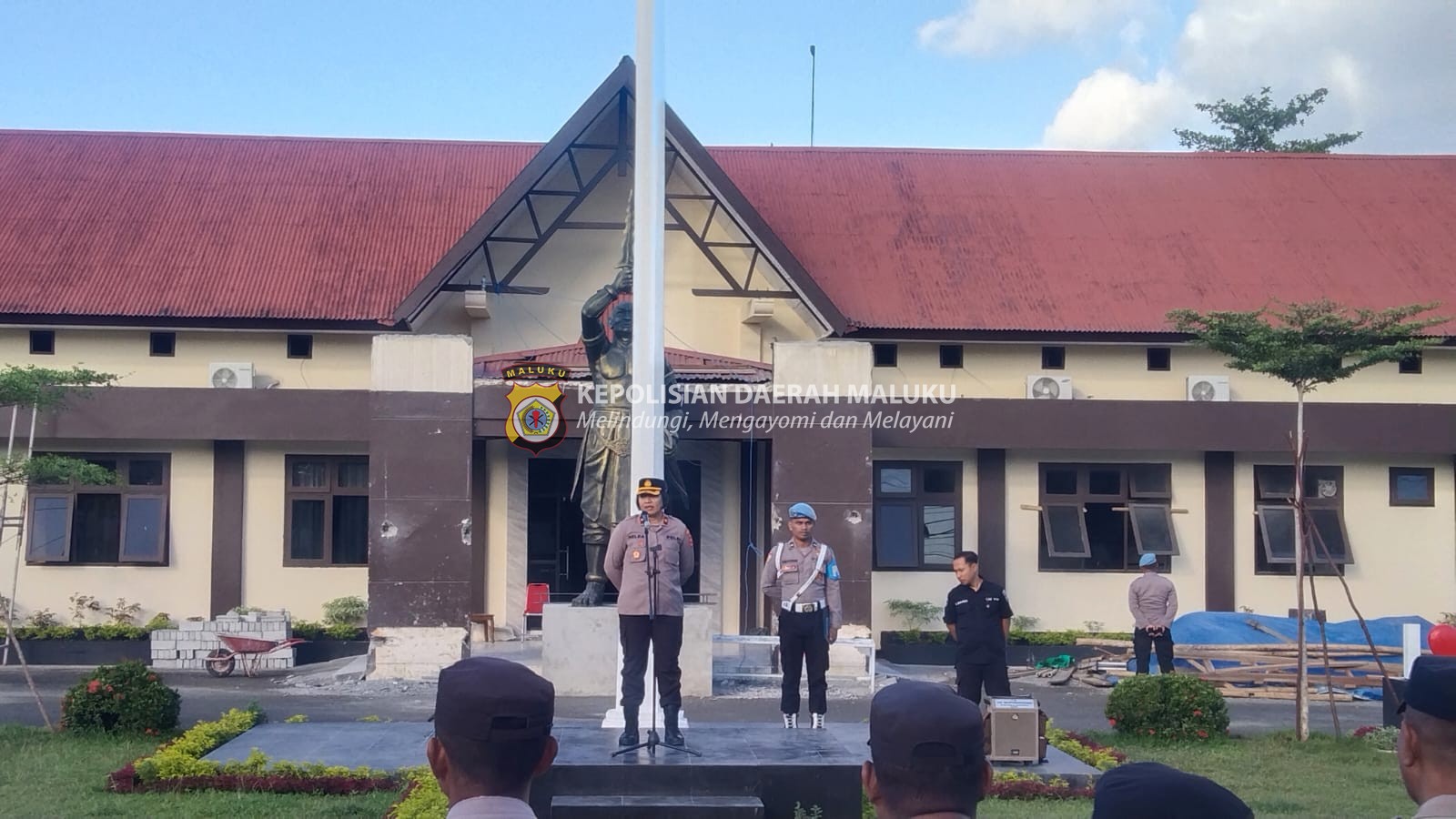 Wakapolres SBB Ajak Anggota bekerja dengan Rasa Tanggung jawab