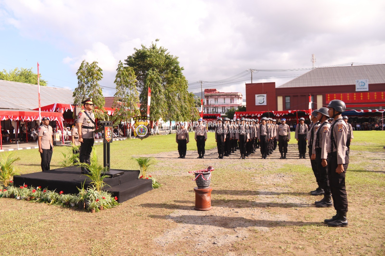 Wakapolda Maluku Buka Diktukba Polri Gelombang Kedua 2023