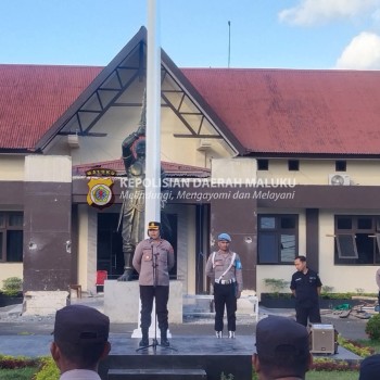 Wakapolres SBB Ajak Anggota bekerja dengan Rasa Tanggung jawab