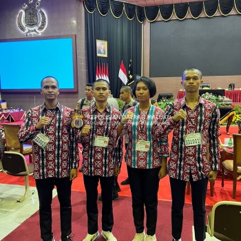 4 Catar Akpol Dari Polda Maluku Dinyatakan Lulus