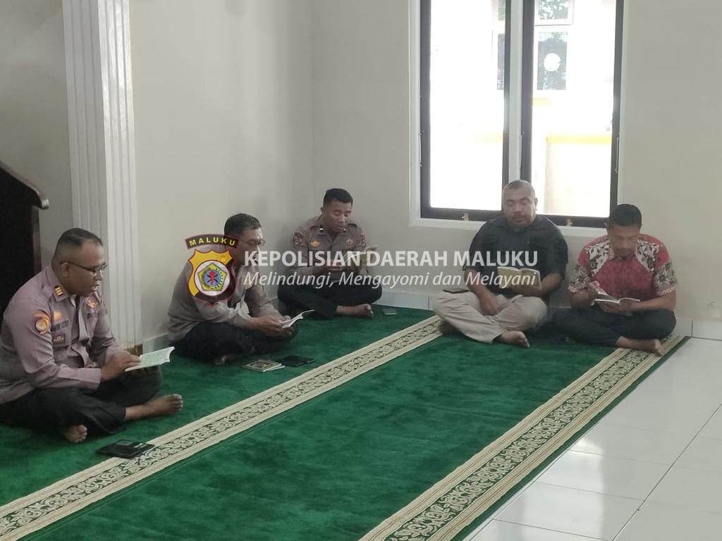 Laksanakan Binrohtal Rutin Untuk Menciptakan Karakter Anggota Polres Seram bagian barat