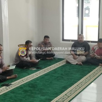 Laksanakan Binrohtal Rutin Untuk Menciptakan Karakter Anggota Polres Seram bagian barat