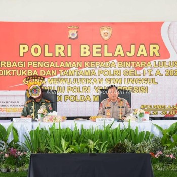 Ini Pesan Pangdam Pattimura dan Kapolda Maluku Kepada Bintara & Tamtama Polri