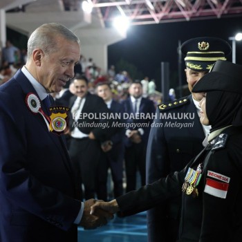 Bikin Bangga, 3 Anggota Polri Diwisuda Langsung Presiden Erdogan Usai Ikuti Pendidikan 2 Tahun di Turki