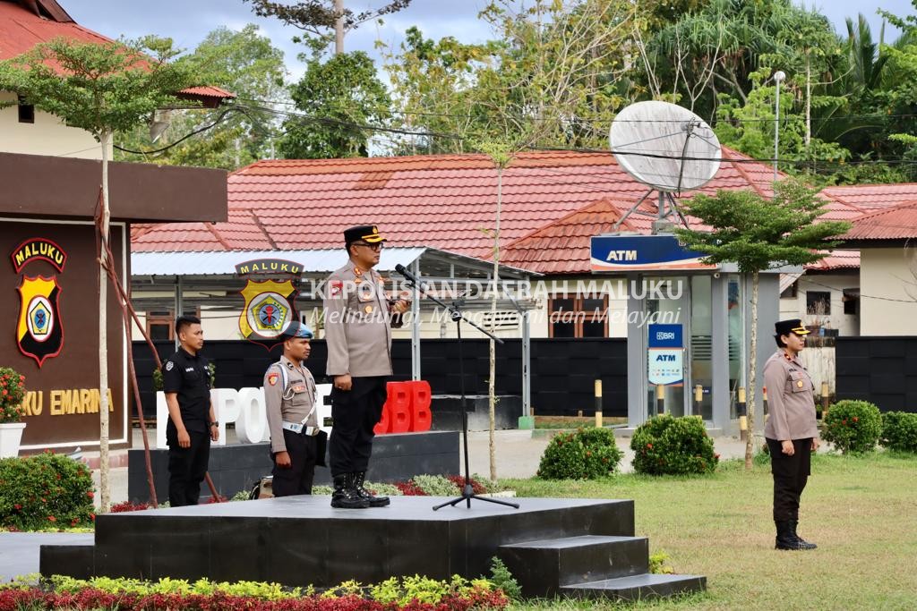 Kapolres SBB Ingatkan Personil Jalani Tugas dengan Ikhlas dan Tanggung Jawab