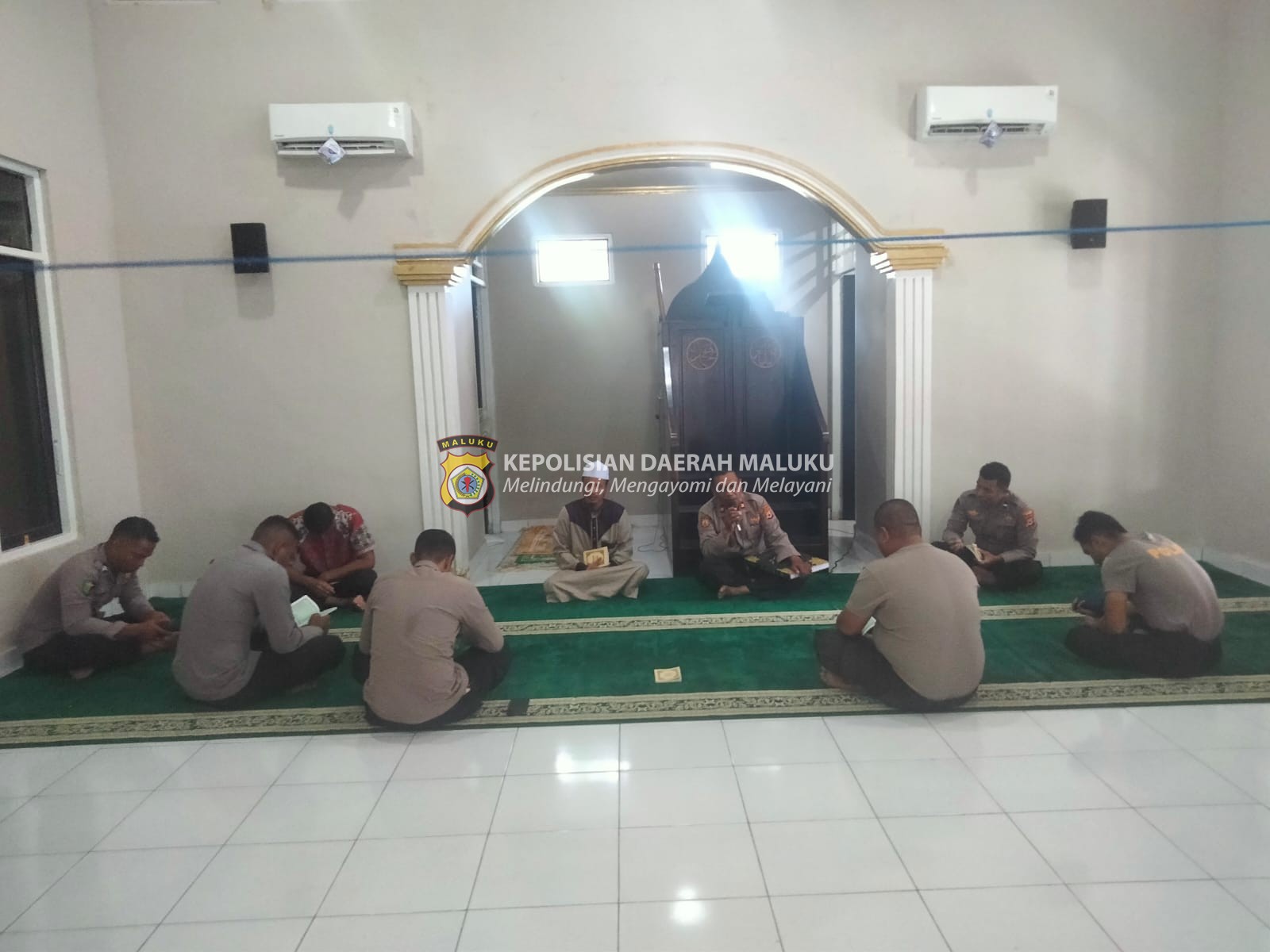 Tingkatkan Karakter Personel Polri Presisi, Polres SBB Kembali Gelar Binrohtal