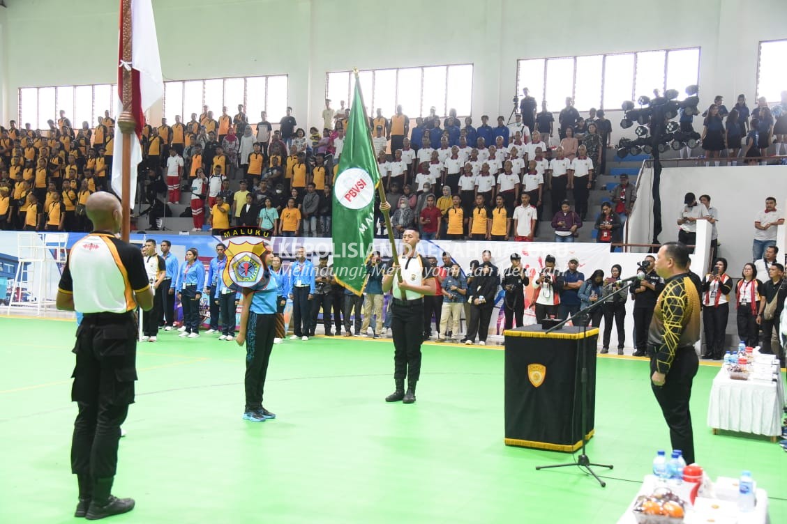 Kapolda Maluku Pimpin Upacara Pembukaan, Volley Ball Tournamen Kapolri Cup 2023 Zona 7 Resmi Digelar di Ambon