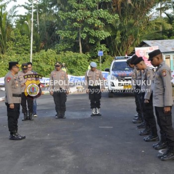 Kapolres Pimpin Pengamanan Saka Mese Nusa Road Race 2023