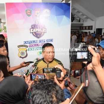 Kapolda: Atlet Bola Voli Terbaik Dari Maluku Dapat Direkrut Menjadi Anggota Polri