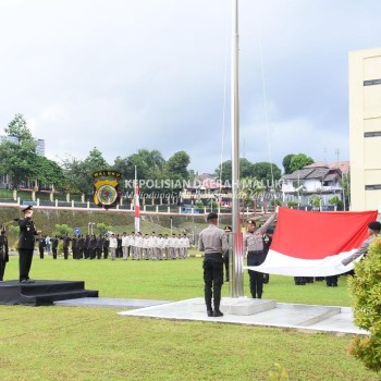 Polda Maluku Gelar Upacara Peringatan Hari Kemerdekaan RI ke-78