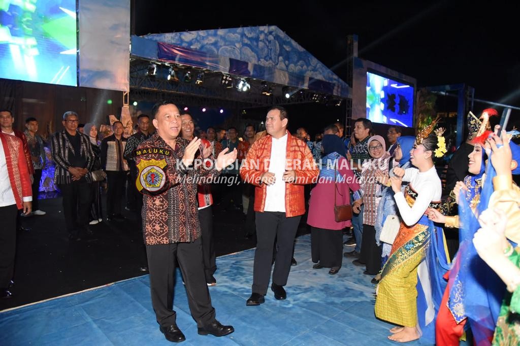 Kapolda Hadiri Malam Festival Budaya Maluku 2023