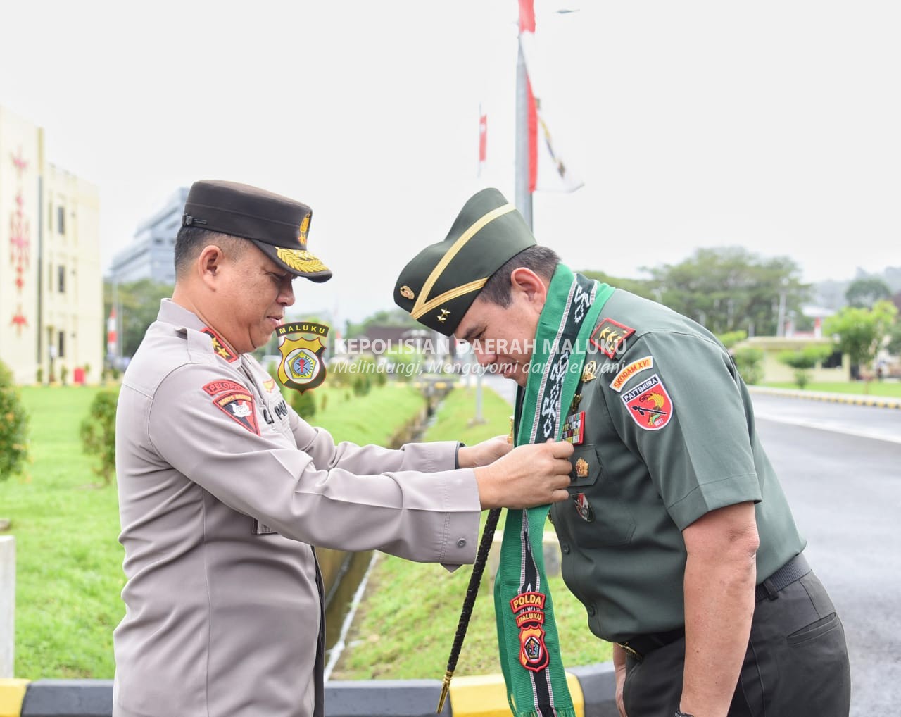 Pangdam XVI/Pattimura Silaturahmi ke Polda Maluku