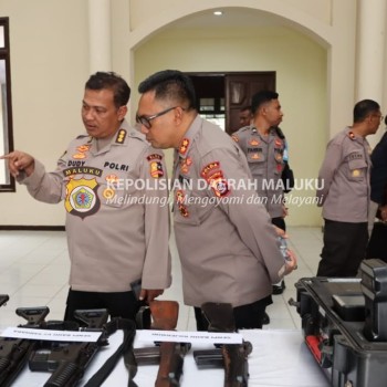 Tim Mabes Polri Periksa Seluruh Peralatan Polres SBB