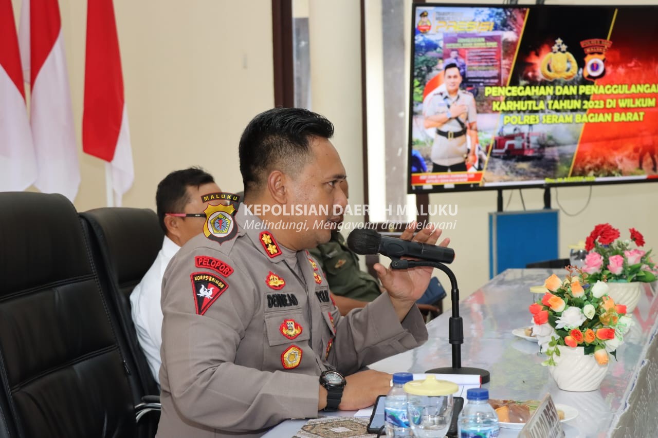 Cegah Karhutla, Polres SBB Gelar Rakor Lintas Sektoral