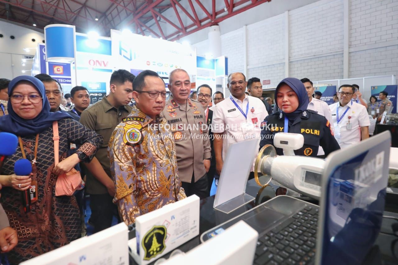 Pameran Indo Security 2023, Polri Raih Juara 1 Kategori Desain Booth Terbaik