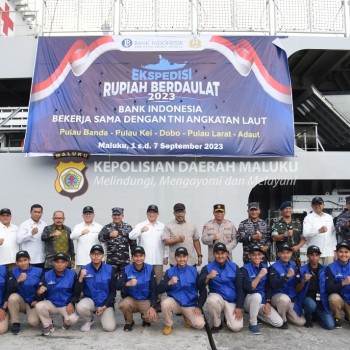 Ekspedisi Rupiah Berdaulat Diapresiasi Kapolda Maluku