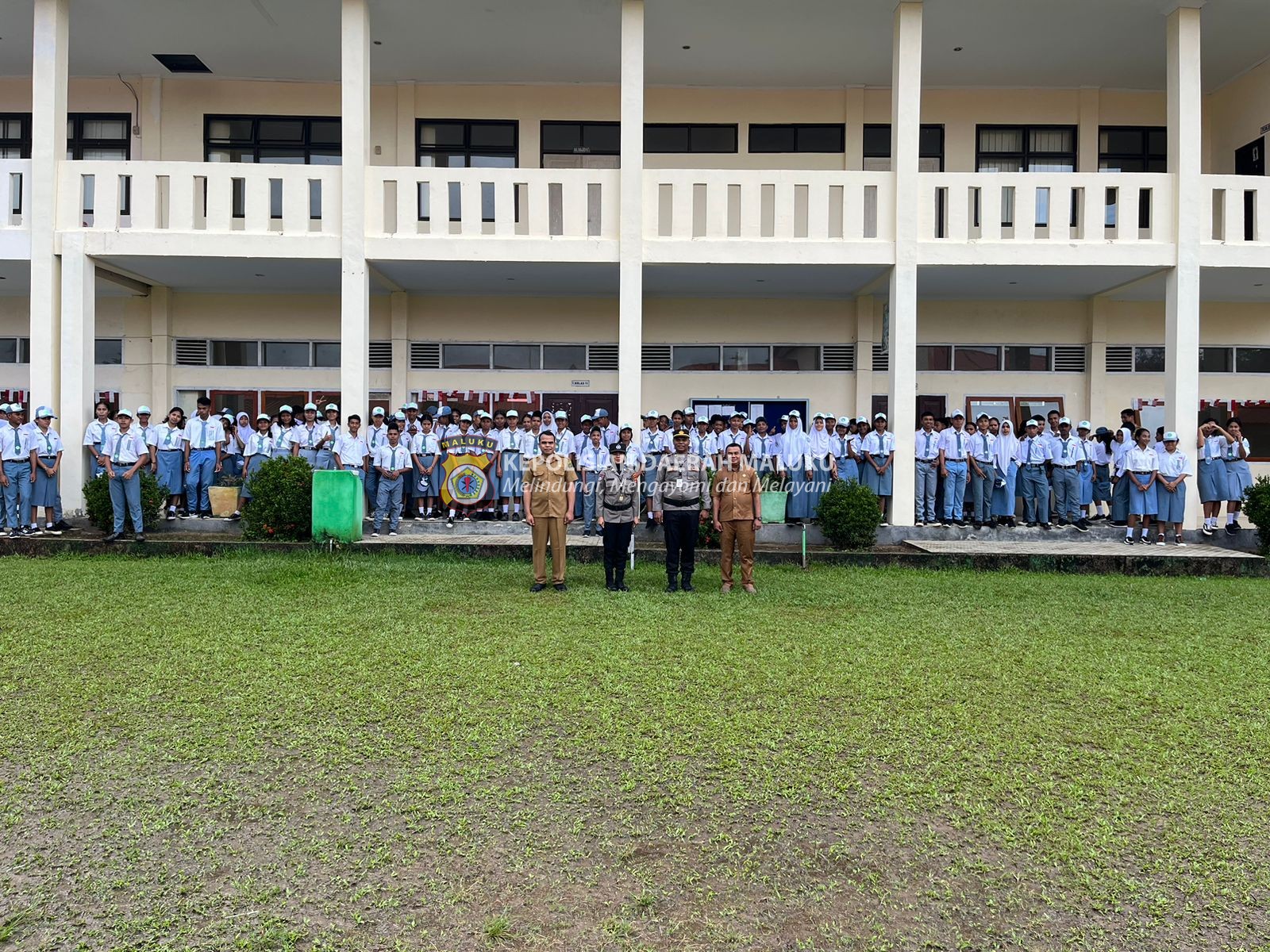 Serentak, Polda Maluku dan Polres Jajaran Gelar Operasi Bina Waspada di Belasan Sekolah