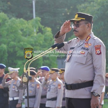 Jadi Irup Kesadaran Nasional, Kabid Humas Sampaikan Amanat Kapolda Maluku