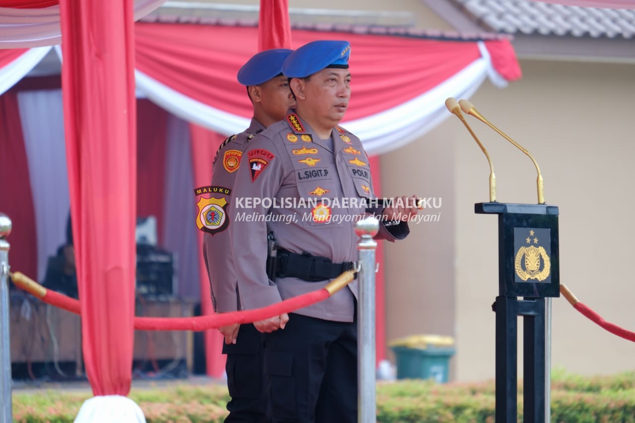 Kapolri Lepas Tim Satgas Garbha FPU 5 Minusca