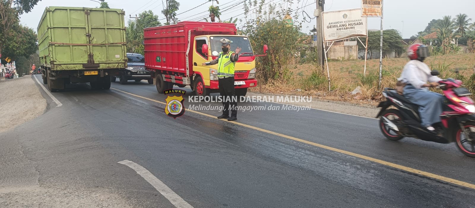 Bantu Anak Warga Mengaji dengan Nyaman, Aipda Yovan, Anggota Satlantas Polres Lampura, Bangun TPA