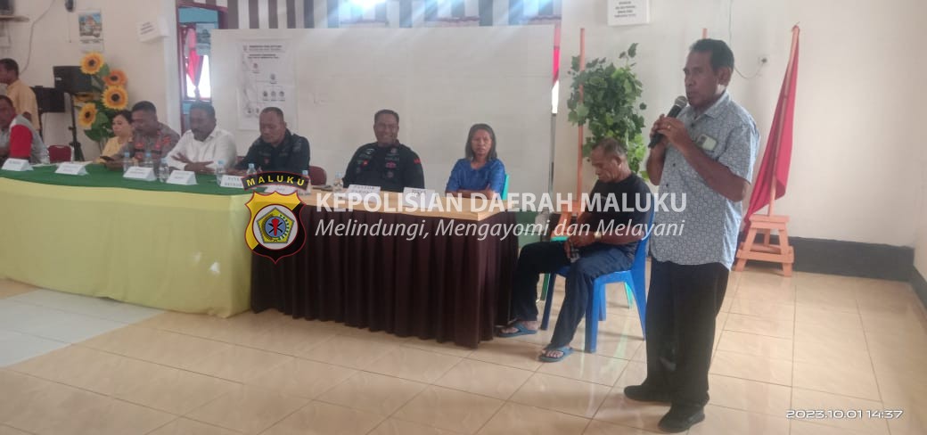 Polres Malra Lakukan Pertemuan Tuntaskan Masalah Tawuran Pelajar