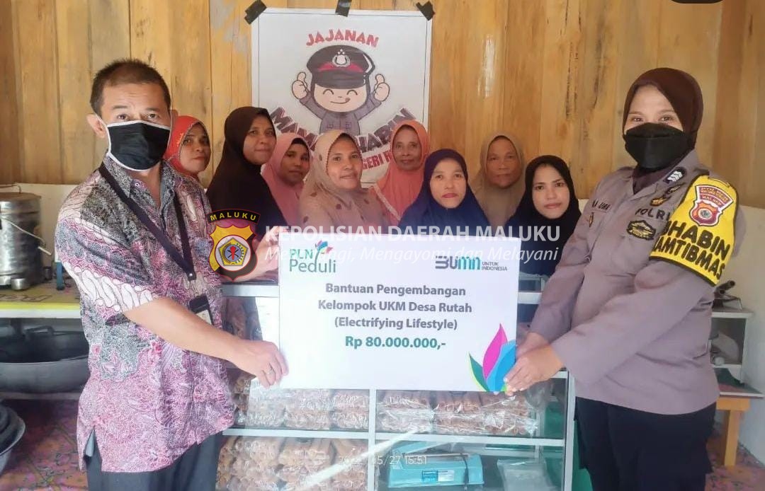 Produk Mama Bhabin (Kamtibmas) Negeri Rutah Juara Terbaik Pameran LIKE