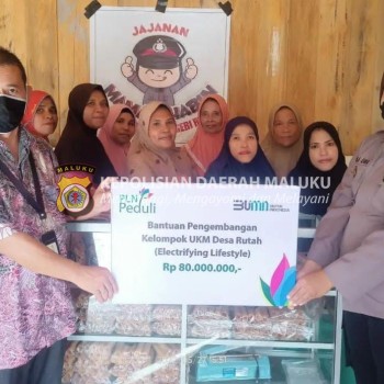 Produk Mama Bhabin (Kamtibmas) Negeri Rutah Juara Terbaik Pameran LIKE