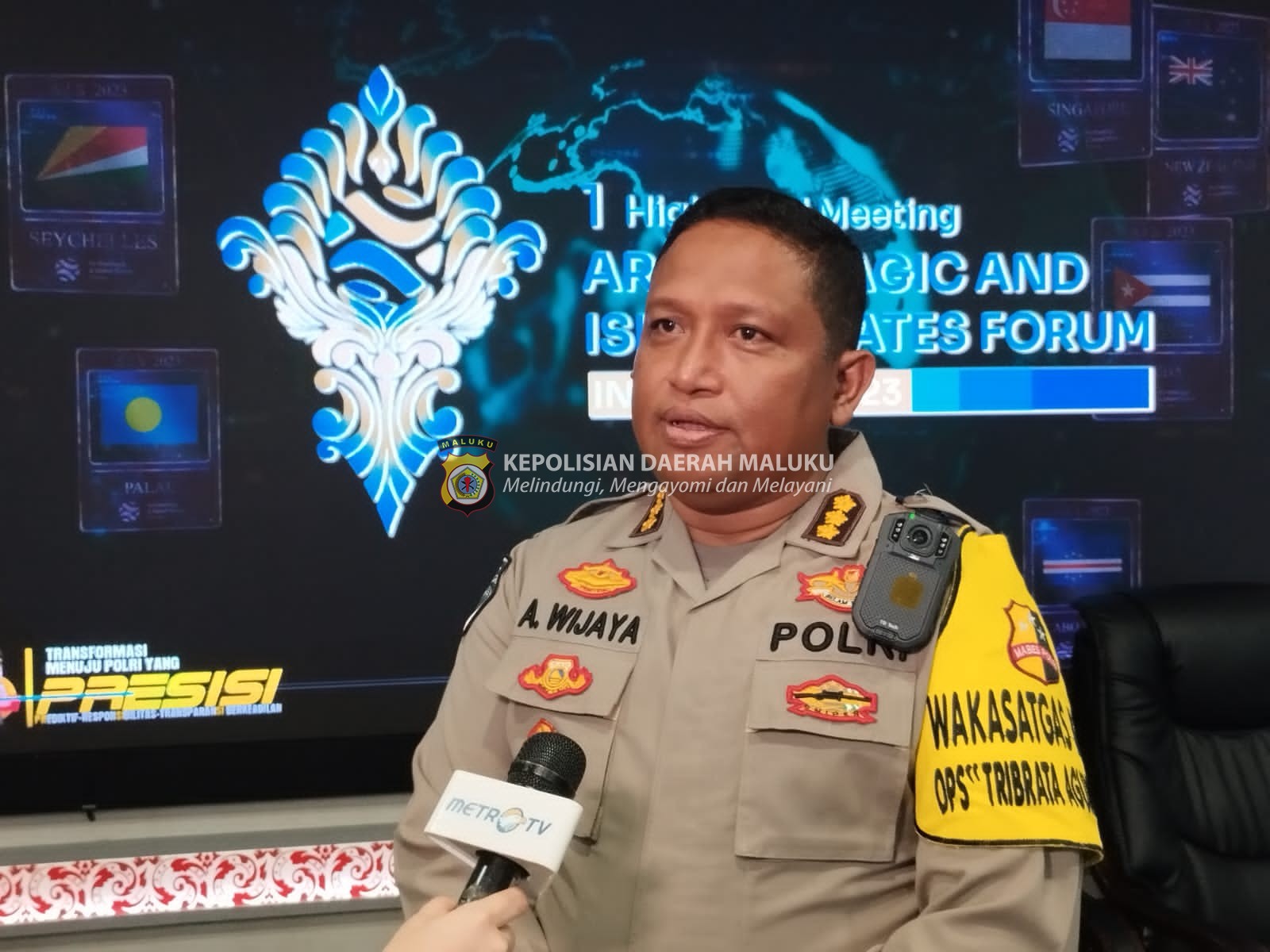 KTT AIS 2023, Polri Gunakan Teknologi di Monitoring 91 Command Center yang Teranyar