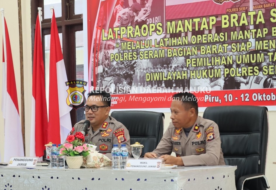 Kapolres SBB Minta Sinergitas Lintas Sektoral Ditingkatkan Jelang Pemilu