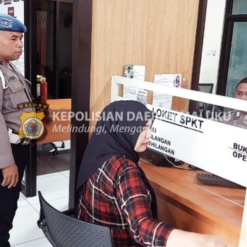 Piket Propam Melaksanakan Pengecekan di SPKT Polresta Ambon