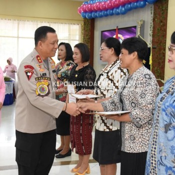 Pengurus Bhayangkari Maluku Gelar Syukuran HKGB ke-71, Kapolda : Apresiasi untuk Bhayangkari yang Bekerja Tulus dan Ikhlas