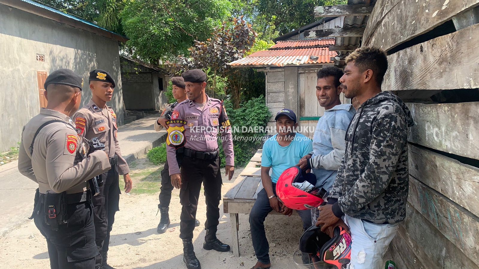 Jaga Kamtibmas, Agar Tetap Aman Dan Kondusif Sat Samapta Polres Kepulauan Aru Gelar Patroli Presisi.