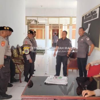 Satgas Preventif dan Preemtif OMB Salawaku Polda Maluku Patroli Pengamanan