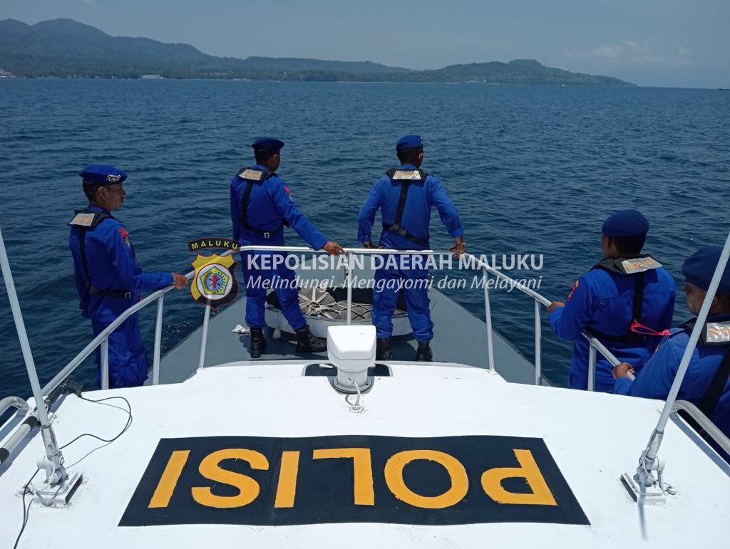 Polairud Polda Maluku Pantau Kamtibmas Perairan