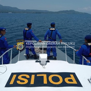 Polairud Polda Maluku Pantau Kamtibmas Perairan