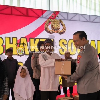 Wujudkan Pemilu Damai, Kaops Nusantara Cooling System Tebar 1.500 Paket Sembako di Tasikmalaya