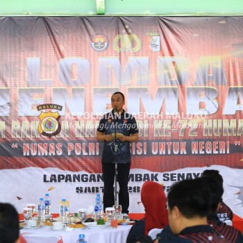 Kadiv Humas Polri Buka Pertandingan Menembak Pemimpin Redaksi