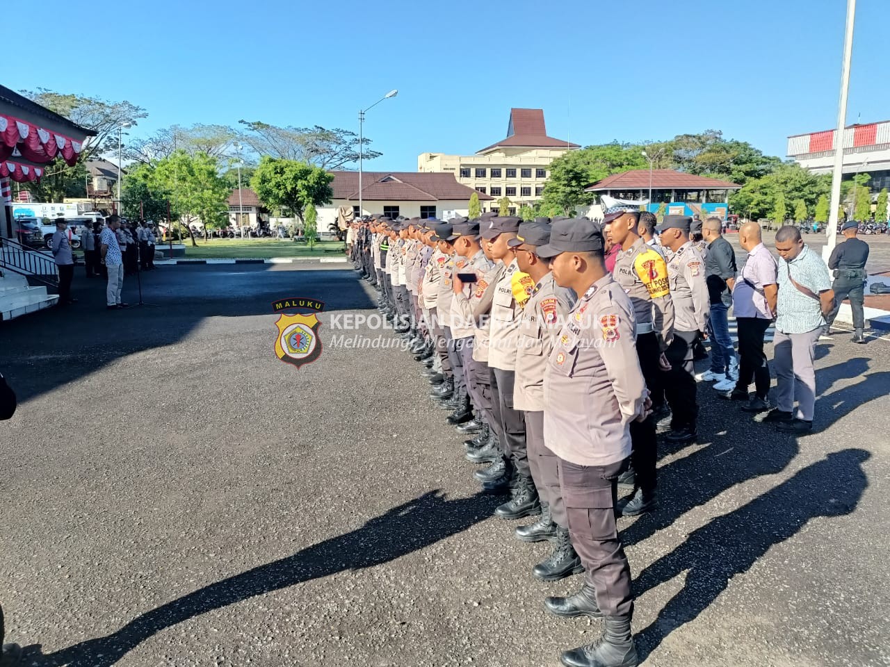 Pimpin Apel OMB Salawaku, Wadir Intelkam Minta Personel Jadi Mata dan Telinga Pimpinan