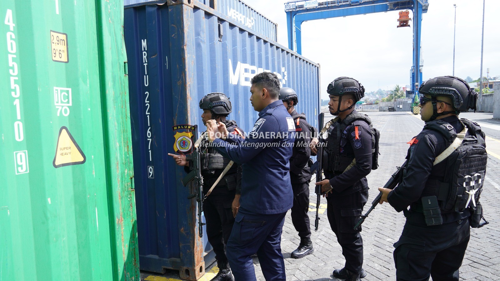 Tim Satgas OMB Salawaku Amankan Kantor dan Gudang Logistik KPU