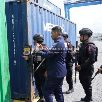 Tim Satgas OMB Salawaku Amankan Kantor dan Gudang Logistik KPU