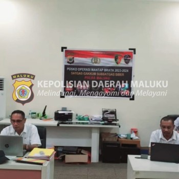 Polda Maluku Operasi Siber, Dunia Maya Aman