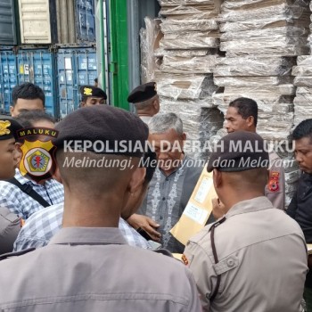 Polda Maluku Amankan Distribusi Logistik Pemilu di 6 Daerah