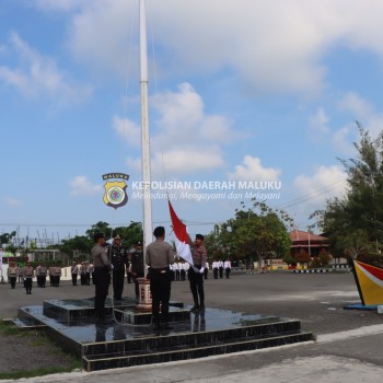 10 November 2023, Polres Kepulauan Aru Laksanakan Upacara Hari Pahlawan.