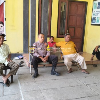 Bhabinkamtibmas Desa Wanakarta Kunjungi Warga Desa Binaan