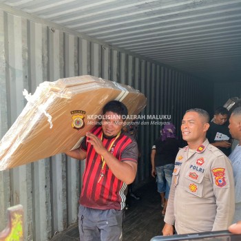 Polisi Kawal Terus pendistribusian Logistik Pemilu