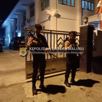 Satgas OMB Salawaku Perketat Pengamanan Kantor KPU 1x24 Jam