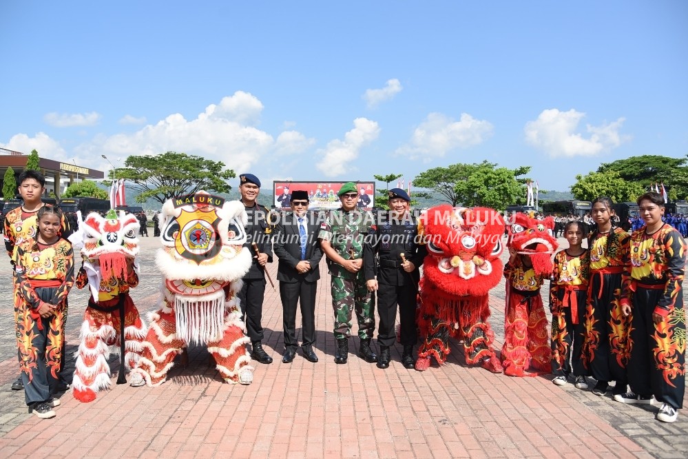 Begini Kata Kapolda di HUT ke-78 Brimob di Maluku yang Tampilkan Ragam seni budaya Indonesia