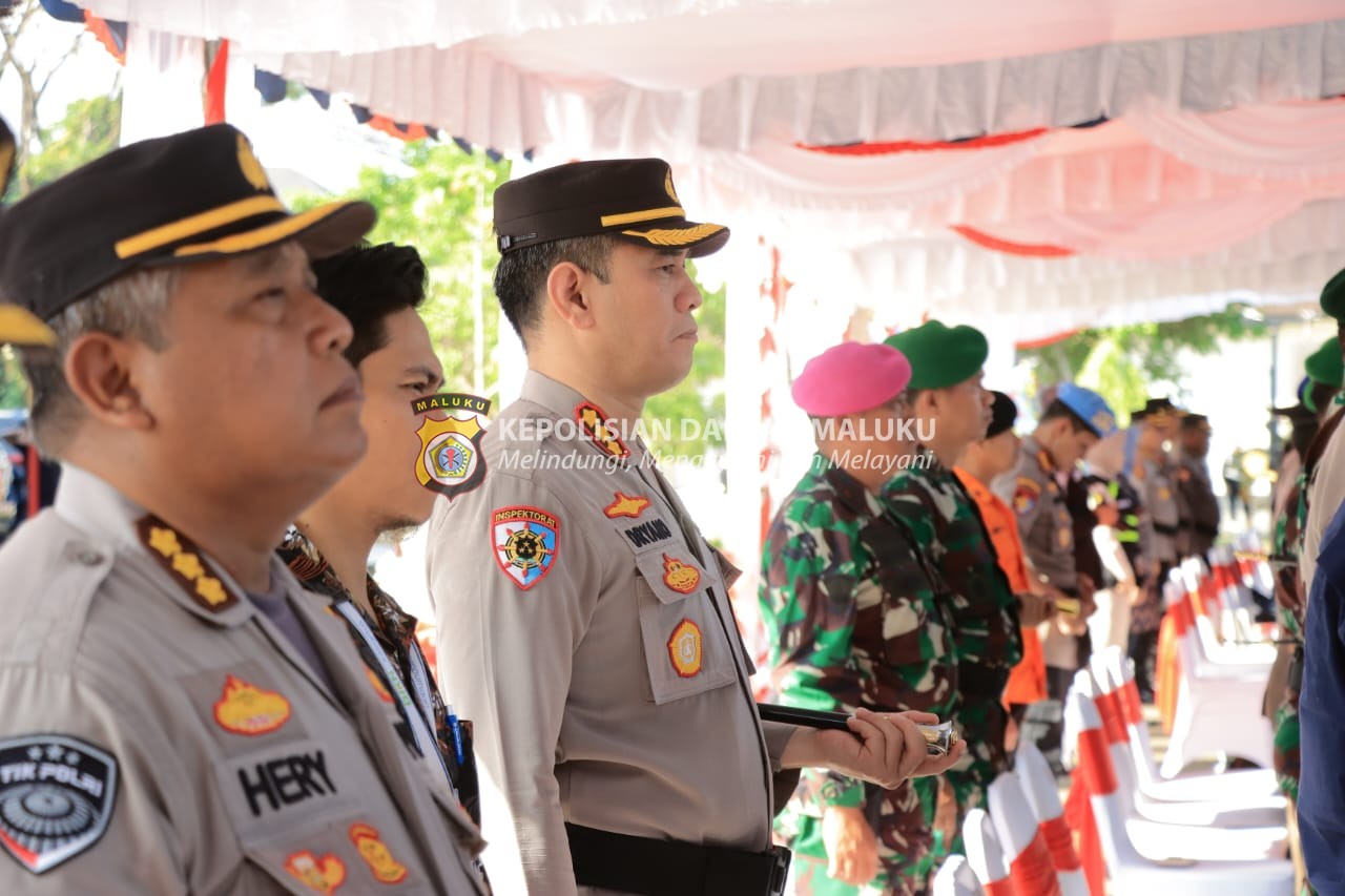 Syukuran HUT Ke-78 Brimob; Ini Pesan Kapolresta P.P. Ambon dan P.P.  Lease